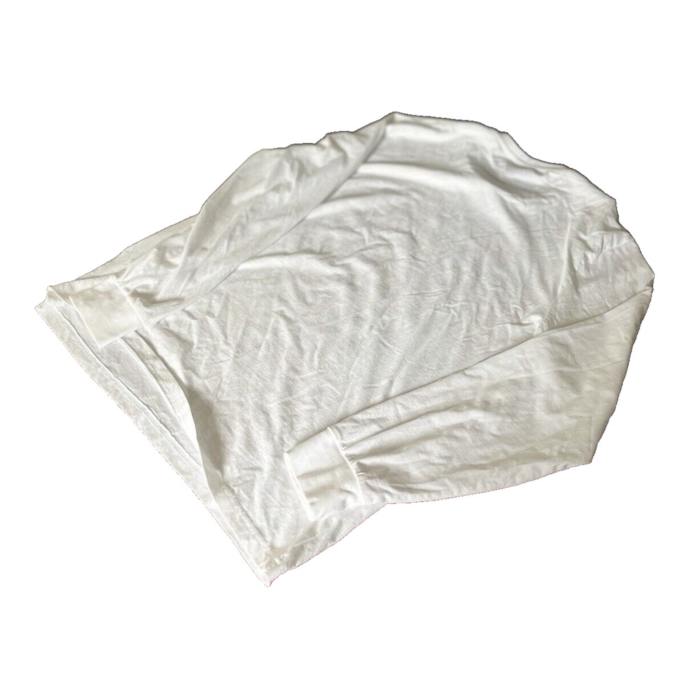 US Polo Assn Men's White Logo Graphic Print Size Large Long Sleeve T-Shirt MINT - Picture 5 of 5